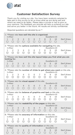 hello customer blog long survey