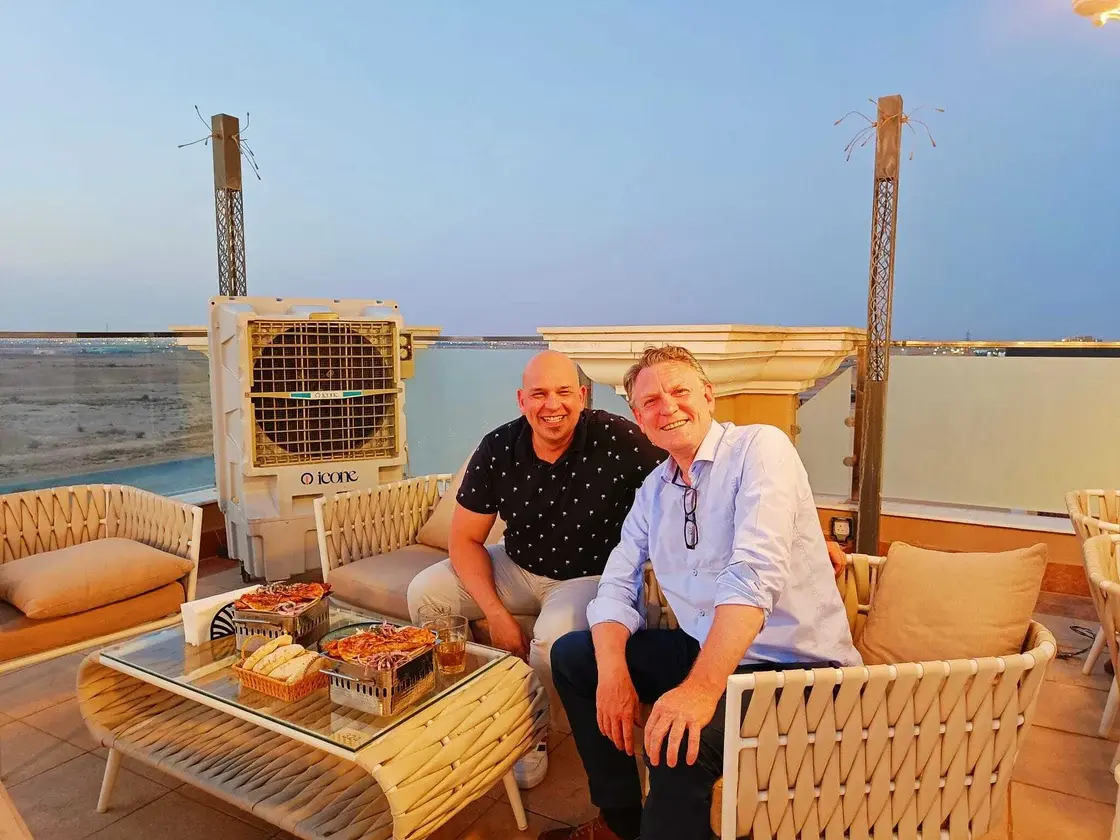Bram De Vos and Michel Stevens